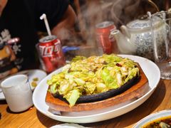 平锅手撕包菜-竹屋川菜(时代广场店)