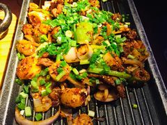 葱椒爆牛肉-绿茶餐厅(千岛湖银泰城店)