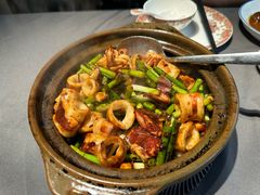 蒜心啫啫东海手钓鱿鱼仔-御膳汤品(猎人坊店)