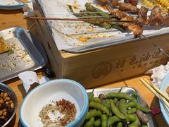 -特色油边心管烤串