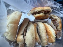 烧饼夹肘子-京东一绝西海子西园烧饼夹肉