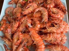 白灼基围虾-抹直口特色菜馆(一店)