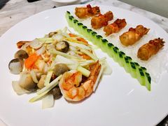 乾坤炒海花竹虾-香港百合居(LCM置汇旭辉广场店)