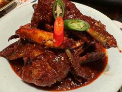 -草家酱蟹炭火烤肉店(珲春南路一店)