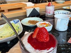草莓冰沙-然锅料理