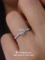 点击看大图 -JKHappiness培育钻石钻戒婚戒定制(天河国贸店)
