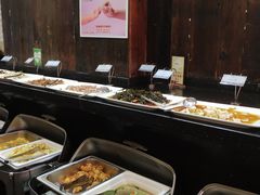 自助取餐区-素德轩素食餐厅(东港店)