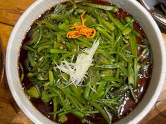 葱油炝水性杨花-老滇山寨•云南特色菜•地方菜•民族风情歌舞表演(金碧店)