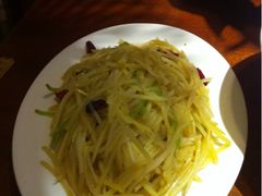 酸辣土豆丝-老头儿油爆虾(星光一期店)