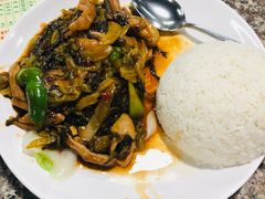酸菜炒大肠饭-昌盛汤吧(光明北路店)