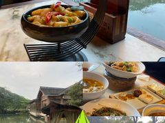 -绿茶餐厅(龙井船宴· 品牌总店)