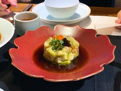 葱油海胆拌白茄-荷风细雨·中国茶宴(碧云店)