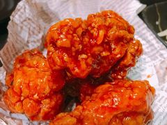 甜辣味炸鸡翅-山·烤辣鸡韩国料理(西溪路店)