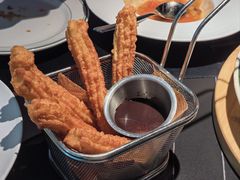 吉事果配巧克力酱-404干式熟成牛排馆•聚会餐厅