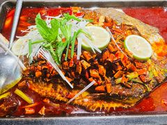 香辣味烤鱼-探鱼·鲜青椒爽麻烤鱼(银泰城店)