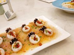 剁椒蒸墨鱼仔-香香海南菜餐厅