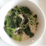 上班族快手早餐之青菜干拌面