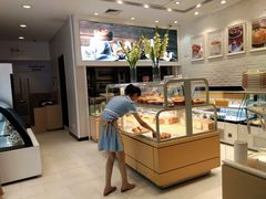 面包甜点陈列柜-LanTa蓝塔烘焙(融元广场店)