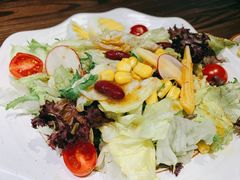 拌蔬菜-明洞阿姨·韩式酱蟹烤肉·创意料理(三元桥店)