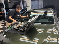 -鲨鱼皮汽车凹陷玻璃修复(静安店)