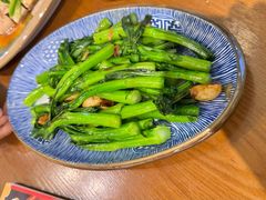 猪油渣生炒菜心-常来小聚·广州非遗传承餐厅(中山二路店)