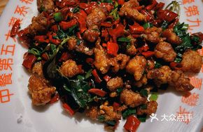 Stir-Fried Chicken Gizzards with Basil