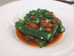 水豆豉拌秋葵-周三的情书花园餐厅(江北店)