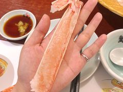 蟹腿刺身-蟹田居·活蟹料理(东城店)