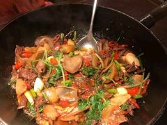 小炒黄牛肉-小隐人家(乐松店)