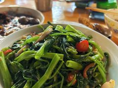 虾酱空心菜-兴记菜馆