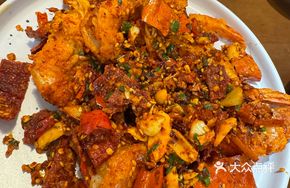 Dry-fried Large Chinese Prawn