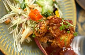 Soft Shell Crab and Green Mango Salad