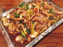 姜汁八爪鱼-威海小海鲜大排档胖哥烧烤(双井店)