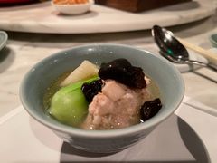 竹笙蟹粉狮子头-无锡苏宁银河国际酒店-悦府65中餐厅