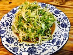 凉拌苦菊-东北人家铁锅炖(鞍山路店)