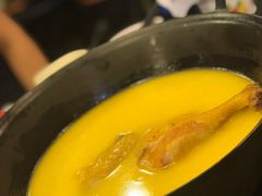 -鲜入围煮花胶鸡海鲜火锅