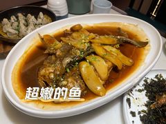 深海黄鱼年糕-径山十八道·风味民间菜(杭州总店)