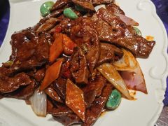 腊八蒜炒猪肝-95号酱骨·一块豆腐(展春园西路店)