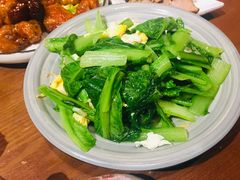 柴鸡蛋小白菜-额娘·春饼烤鸭(华北七楼创始店)
