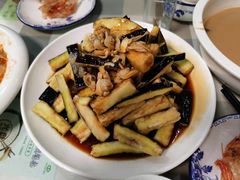 蛤蜊肉拌茄子-华春餐馆(鱼山路店)