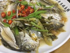 酸菜蒸鱼-长平老姿娘夜粥(平东一街店)