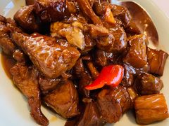 牛肉蘑菇焖茄子-北京柏悦酒店·锦庭餐厅Dining Room