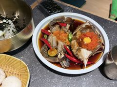 -草家酱蟹炭火烤肉店(珲春南路一店)