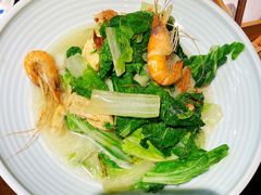 腐皮杭白菜-老头儿油爆虾·知味杭州(爱琴海购物中心)