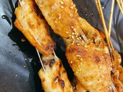 特色烤翅-宝记烧烤·碳锅羊肉·羊蝎子火锅·夜食社(文体路创始店)