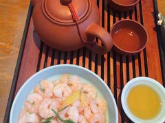 龙井虾仁-外婆烧.老杭帮菜(庆春店)