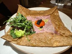 奶油培根鸡蛋荞麦可丽饼-salée