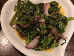 马拉盏炒通菜-大头虾越式风味餐厅(光明广场店)