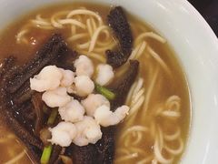 招牌虾爆膳面-奎元馆.百年奎元.非遗传承(西湖边的解放路店)