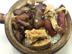 A级腊味煲仔饭-阳江河堤老牌曾记美食